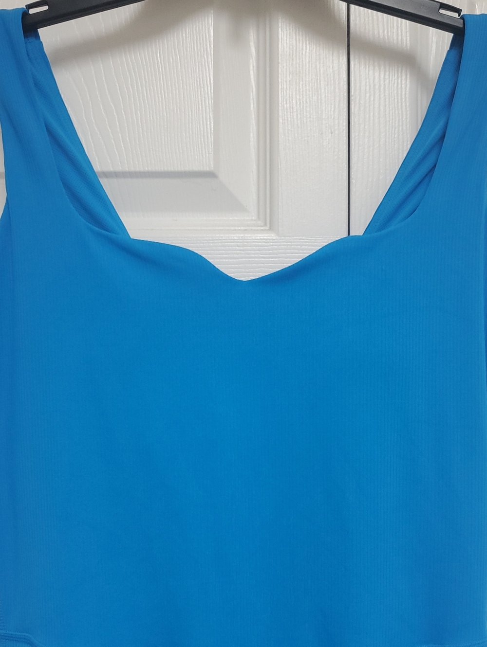All In Motion Rib Short Bodysuit/Blue - Picture 6 of 16